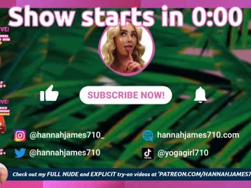 webcam girl hannahjames710 image #6763101