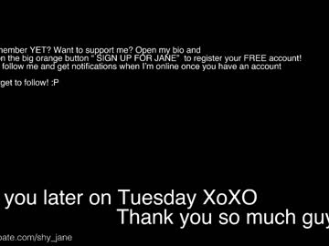 webcam girl shy_jane image #2548638