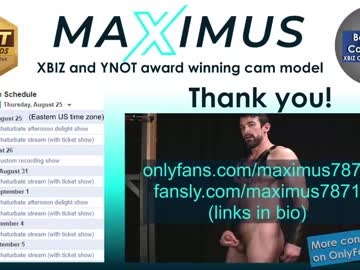 webcam man maximus_787 image #2517023