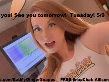 webcam girl eatmygingersnapps image #4328002