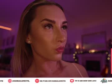 webcam girl hannahjames710 image #3241033