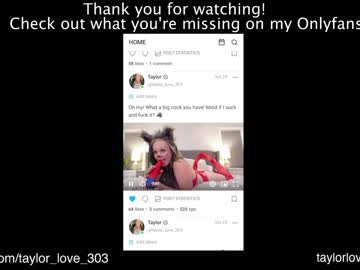 webcam girl taylor_love_303 image #3525676
