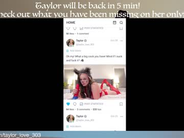 webcam girl taylor_love_303 image #936812