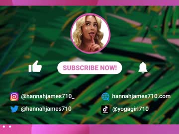 webcam girl hannahjames710 image #5654054