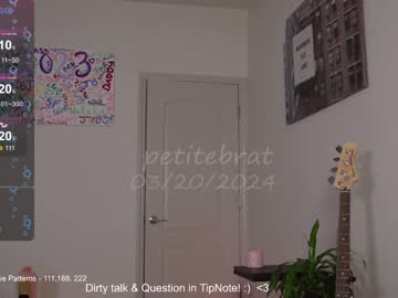 webcam girl petitebrat image #6594847