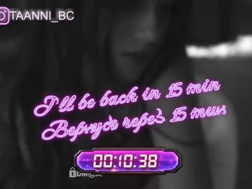 webcam girl taanni_bc image #3403375