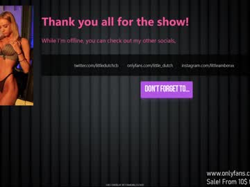 webcam girl little_dutch image #1093583