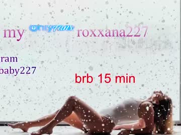 webcam girl roxxana227 image #2162280