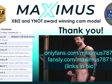 webcam man maximus_787 image #3806392