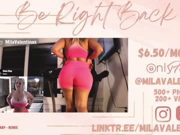 webcam girl milavalentinax image #2072340