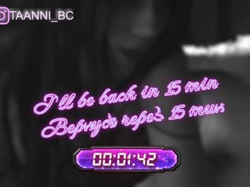 webcam girl taanni_bc image #3328803