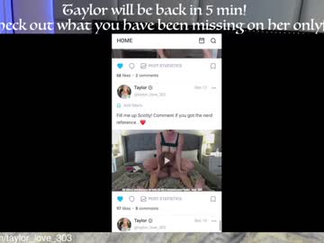 webcam girl taylor_love_303 image #871907